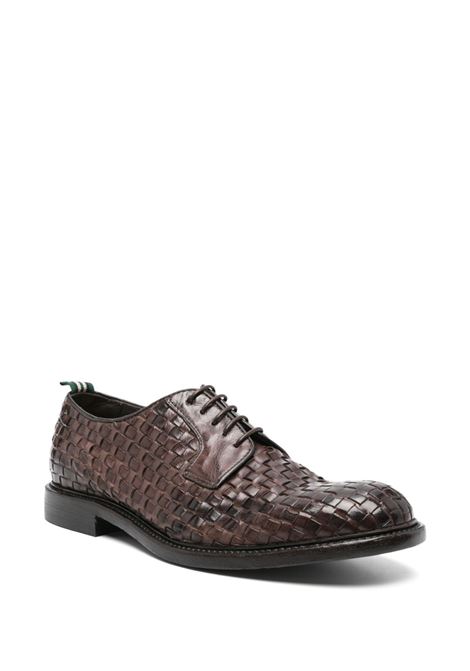 Scarpe derby con design intrecciato in marone Green george - uomo GREEN GEORGE | 2097MA432C6013M